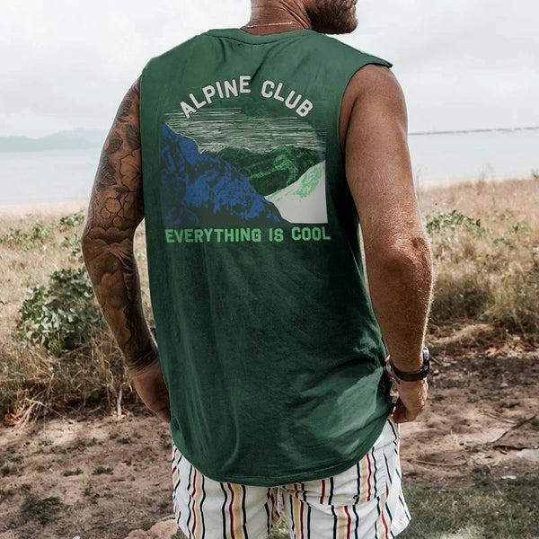 Alpine Club Design Men's Sleeveless T-Shirt
