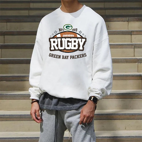 Green Bay Packers Graphics Print Casual Men's Sweatshirt
