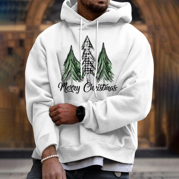Christmas Tree Graphic Men's Christmas Hoodies