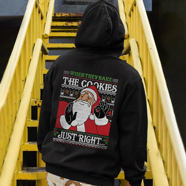 Just Right Men's Christmas Hoodies