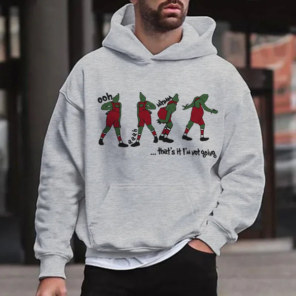 Christmas Party Men's Funny Casual Hoodie