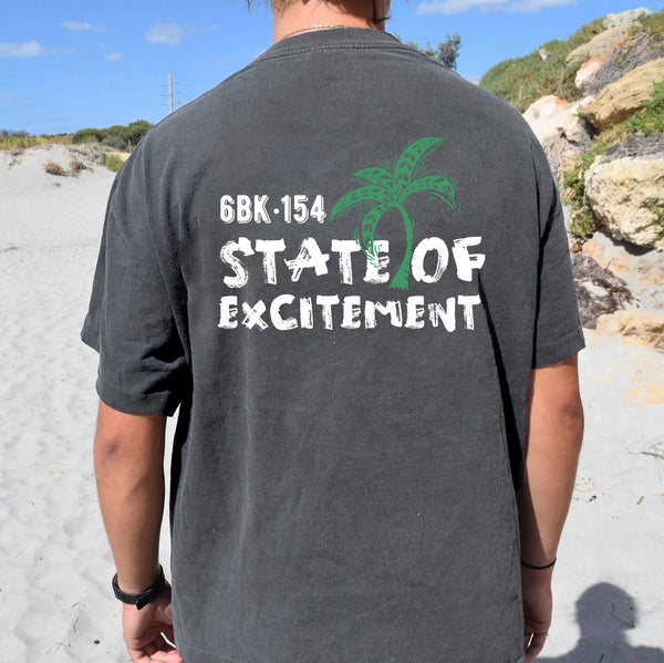 State of Excitement Men's Short Sleeve T-Shirts