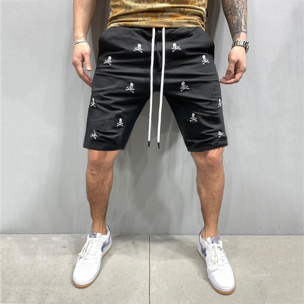 Trendy Personality Printed Casual Sports Shorts