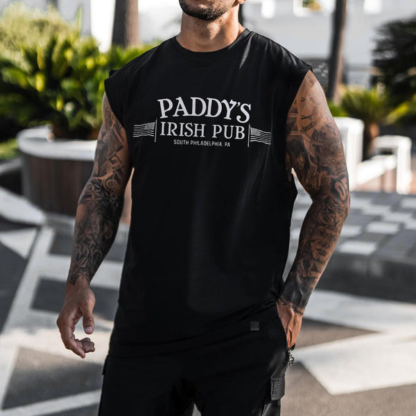 Paddy's Day Men's Casual Sleeveless T-Shirts