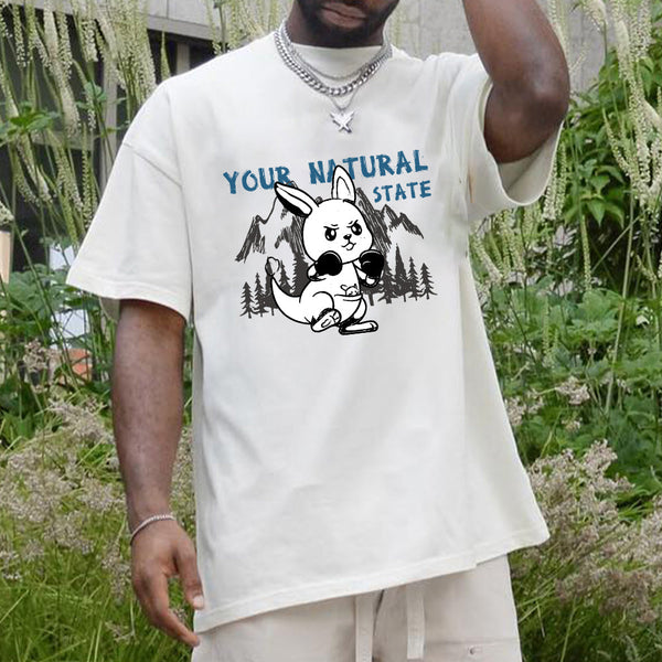 Your Natural State Men's Short Sleeve T-Shirts