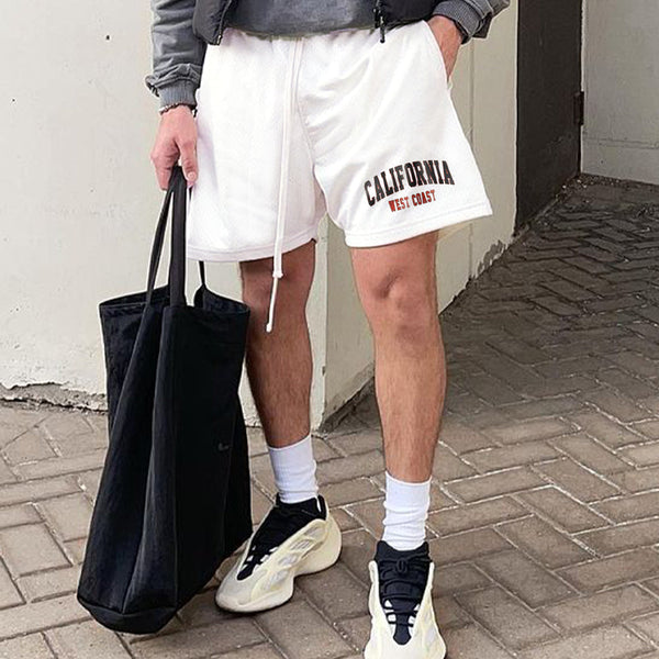 California Men's Streetwear Casual Shorts