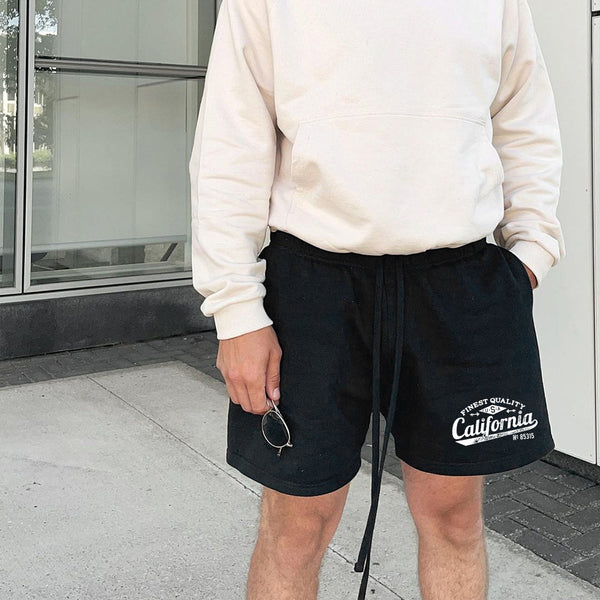 California Men's Streetwear Casual Shorts