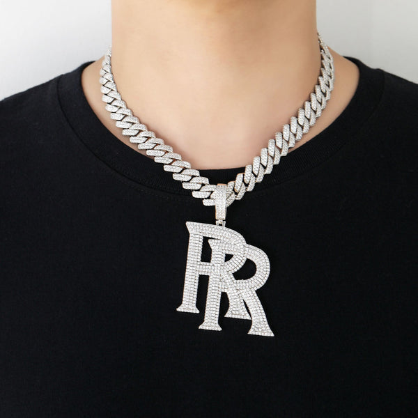 Hip Hop Pendant Personality Fans Personality Men's Necklace